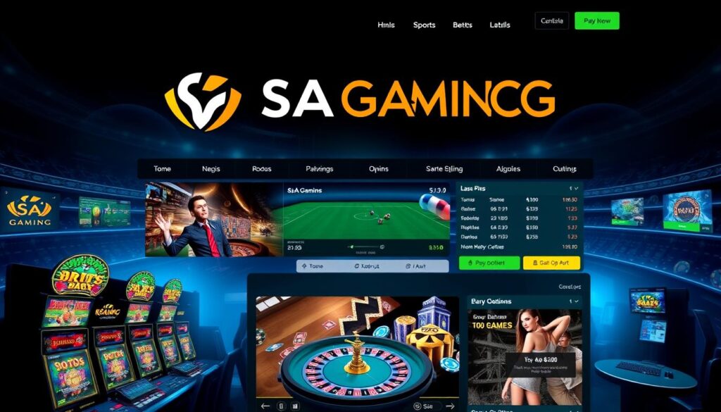 SA Gaming คาสิโนออนไลน์