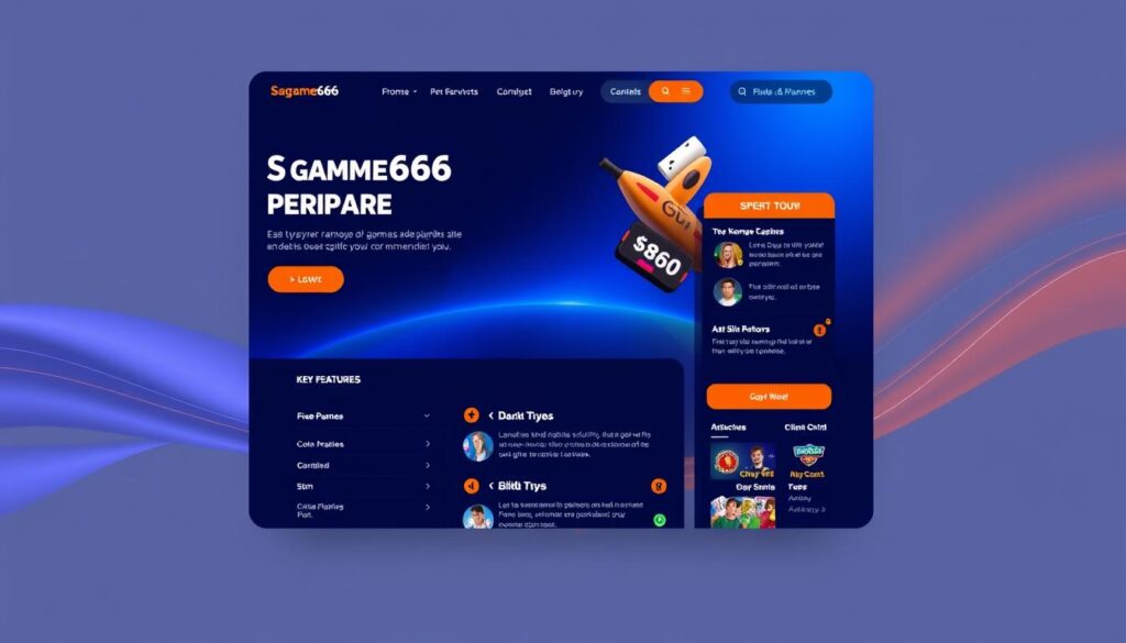 UX/UI Design Sagame666