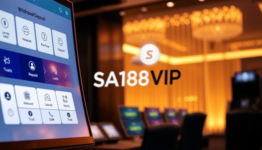 ระบบฝากถอนเร็ว SA168VIP