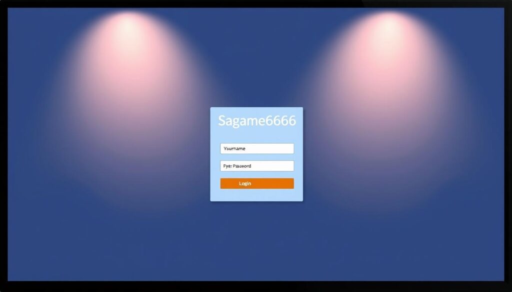 ระบบล็อกอิน Sagame6666