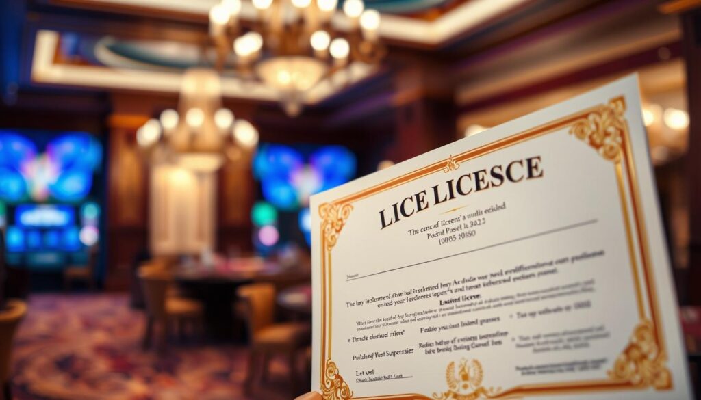 ใบอนุญาตคาสิโน